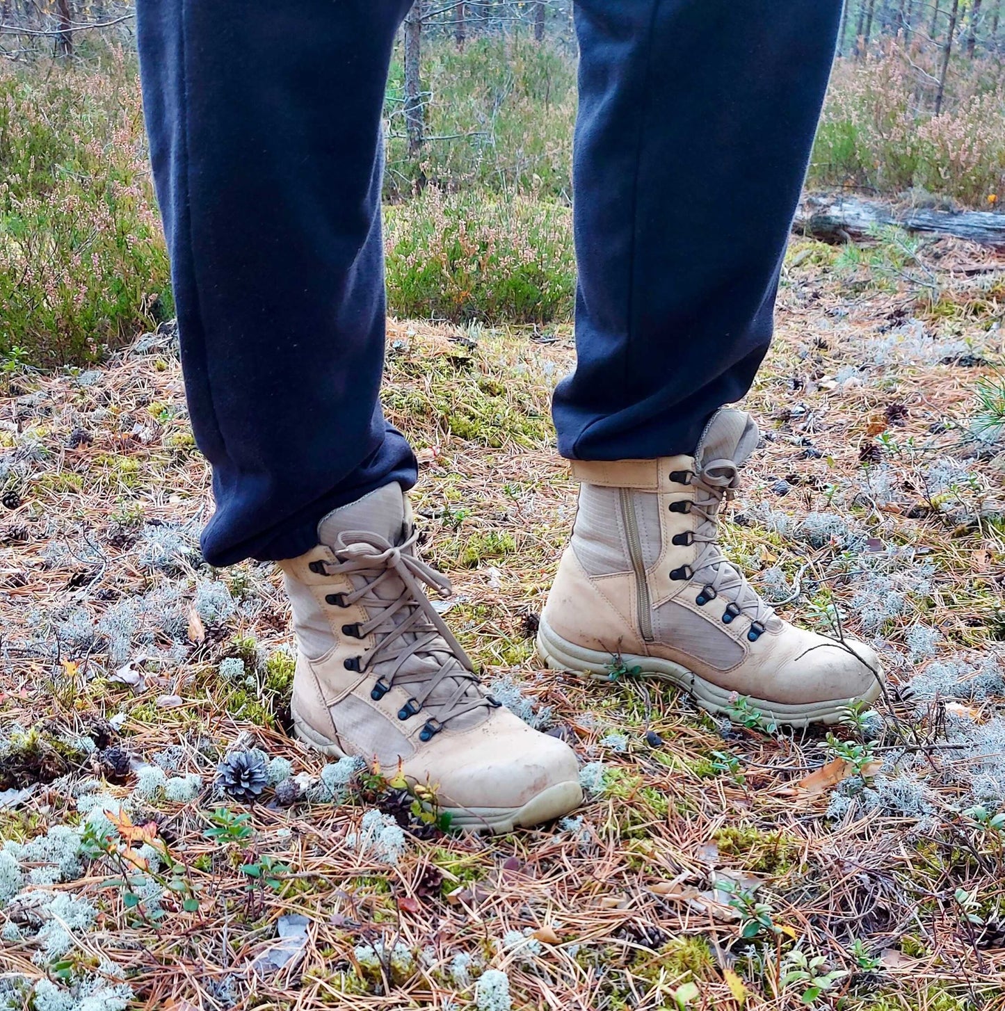 SAMELIN 598 Desert Boots 2.0 su užtrauktuku