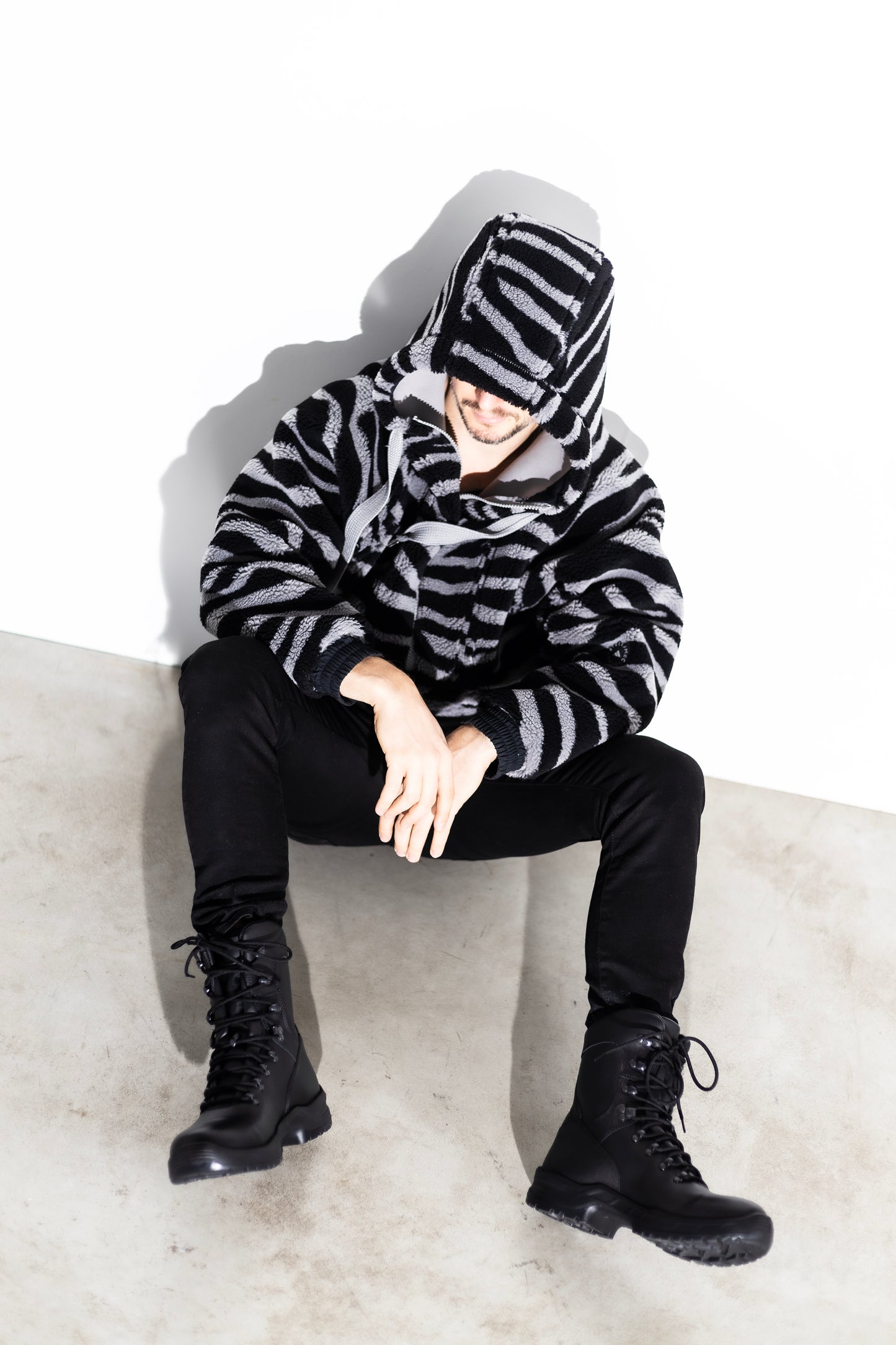 SAMELIN 734 Waterproof Combat Boots su pirštų apsauga (Juoda)