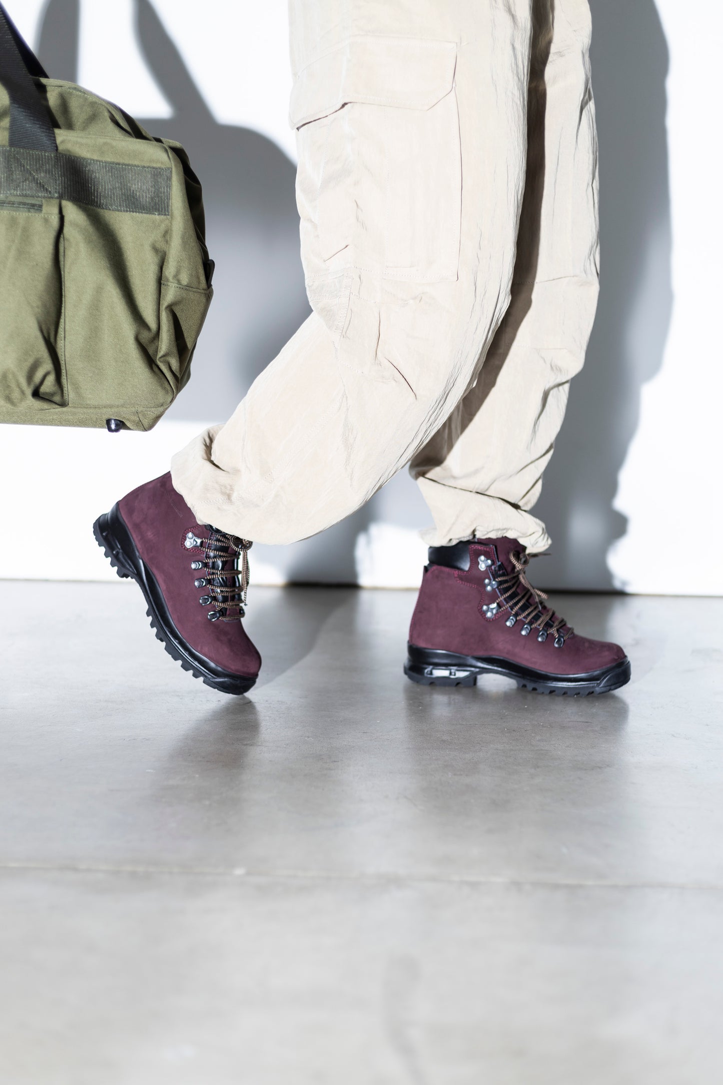 SAMELIN 5531 Žygių batai (Burgundy)